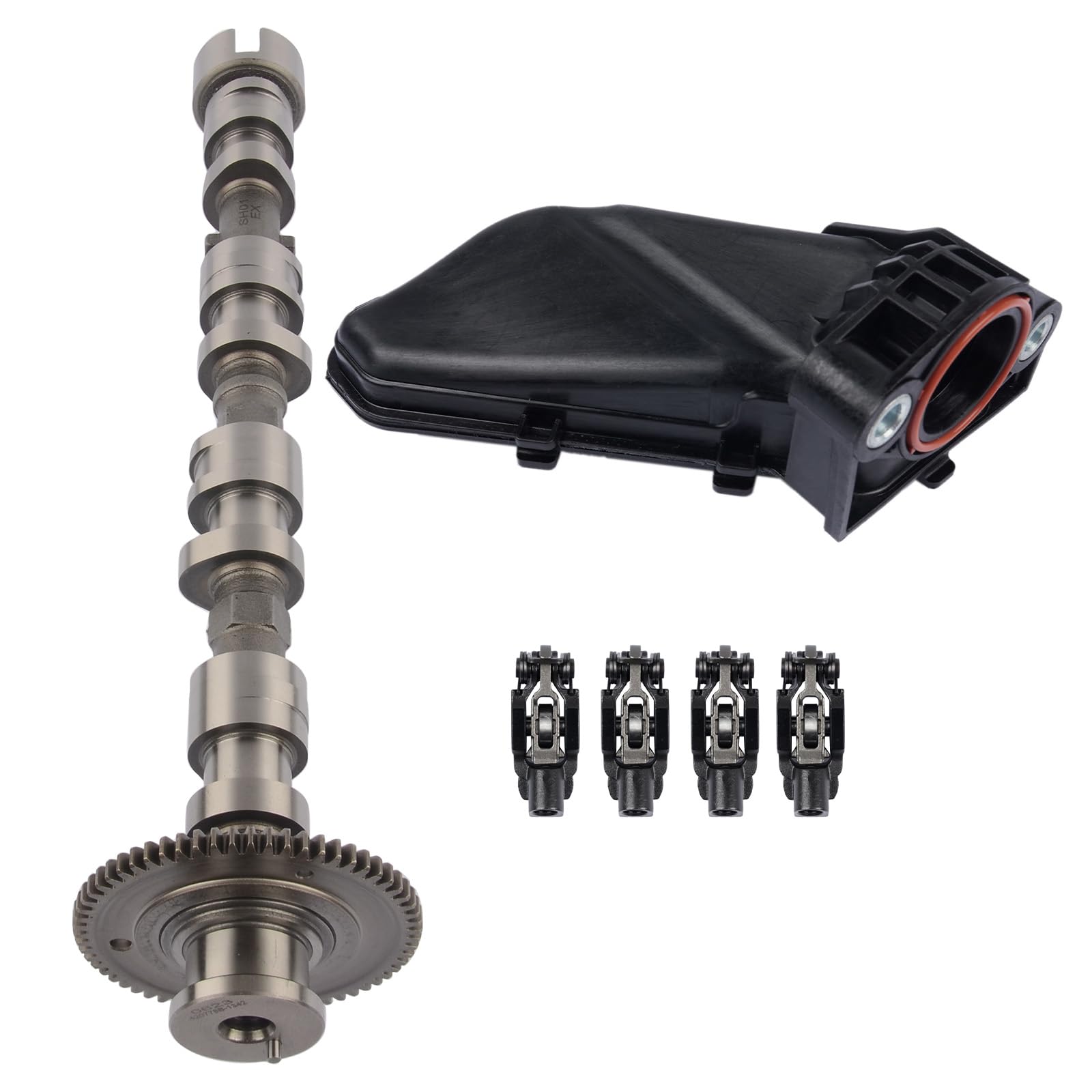 Salida del árbol de levas Pistón Filtro de aceite Compatible con 3 BM BN 6 GJ GL CX-5 KE GH 2.2 D SkyActiv 2012-2017 SH09-12-150