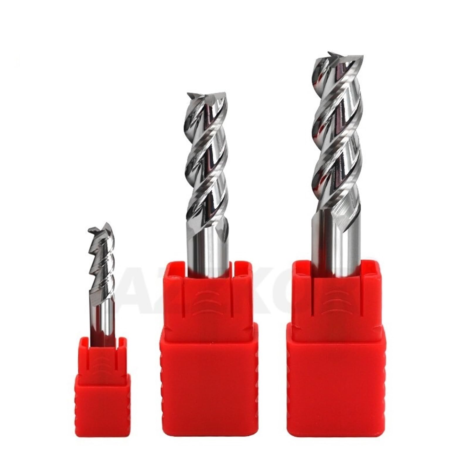 1 szt. Frez powłoka stopowa narzędzie ze stali wolframowej za pomocą aluminium obróbka CNC Hrc55 3 ostrza frezy trzpieniowe Woodding(12x45Cx12Dx100L)