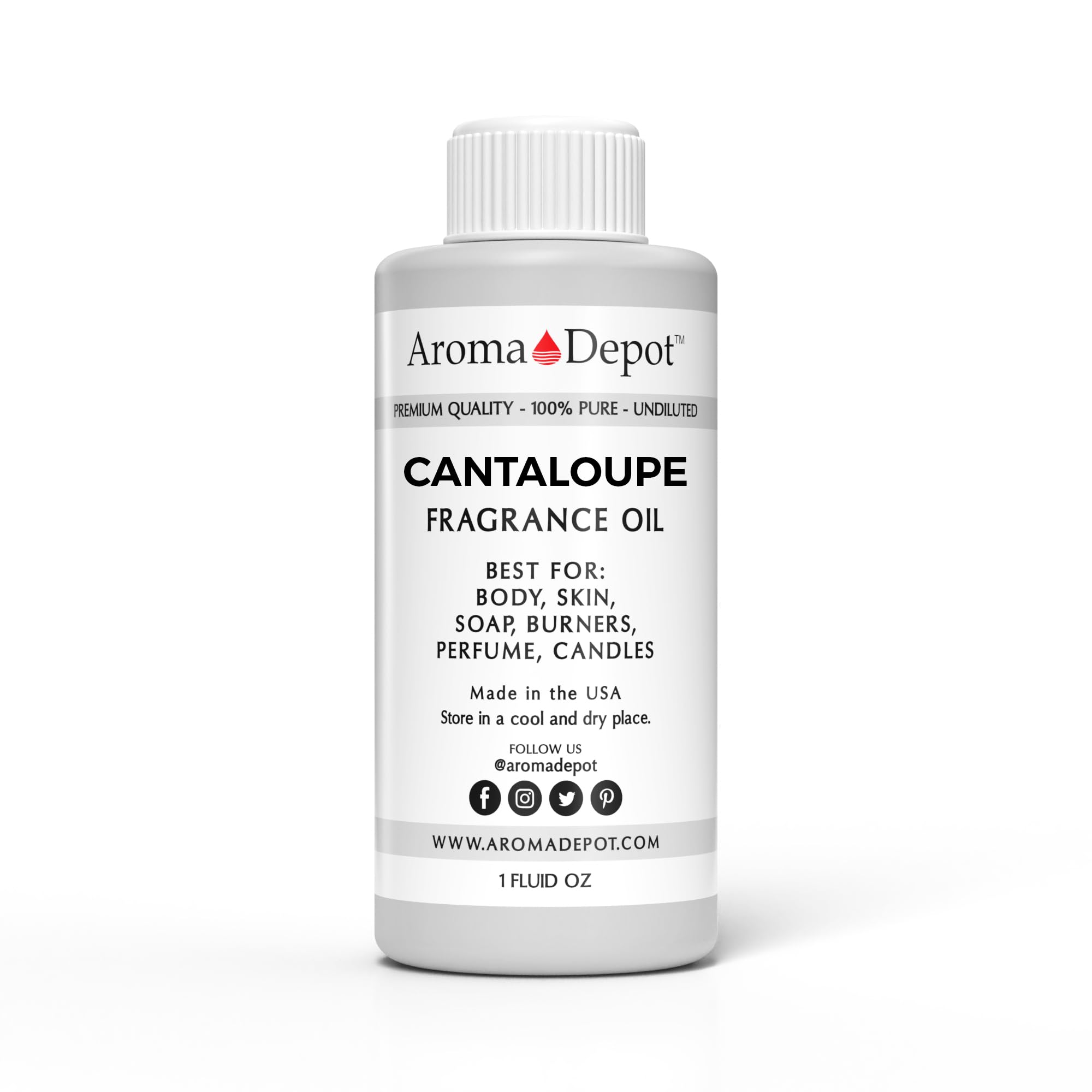Cantaloupe 1oz Fragrance Oil I Perfume I Skin Oil I Scented Oil. DIY Projects Such as Candles, Bath Bombs, Body Butters, Creams &amp; Lotions. Few Drops in The Diffuser, Burners, or Warmers.