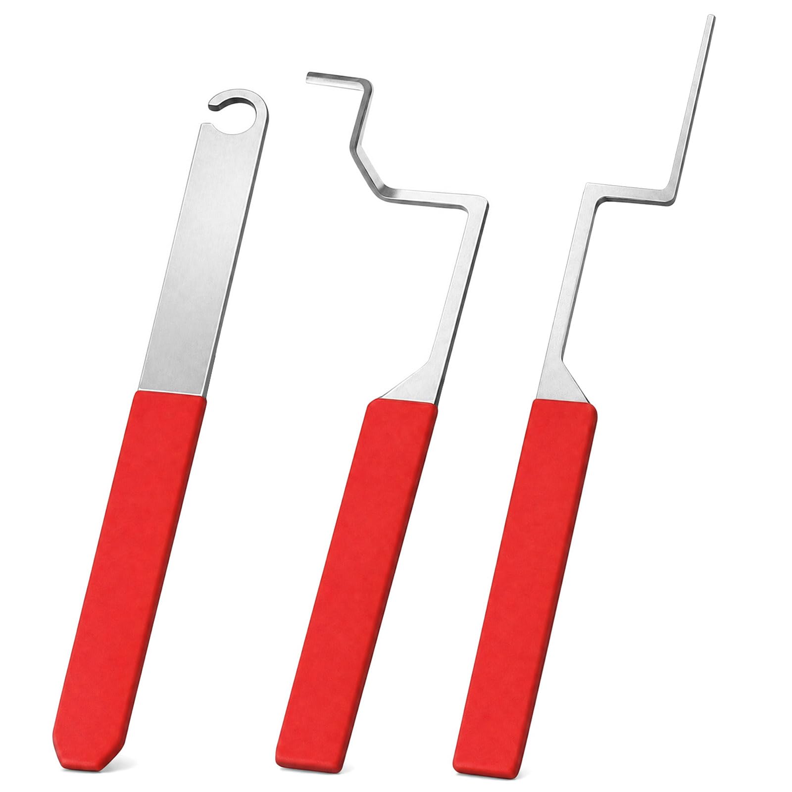 Pack of 3 Universal Window Key Replacement Set Sturdy Steel Window Opener Tool with Comfortable Grip for Casement Windows and Door Fitting Durable and Corrosion-Resistant