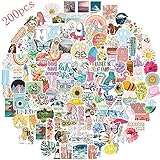 Vinyl Cute Stickers for Vsco Girls(200pcs)Waterproof Stickers for Water Bottles Girls Kids...