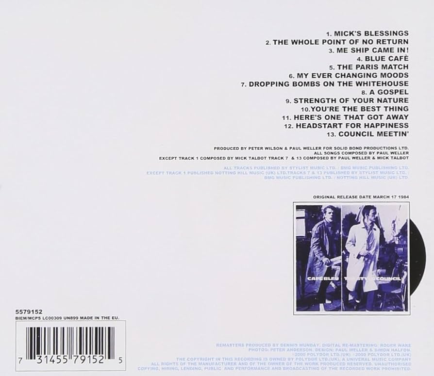 ザ・スタイル・カウンシル Cafe Bleu [Analog] Amazon.co.jp: Cafe Blue -Hq- [Analog]: Music