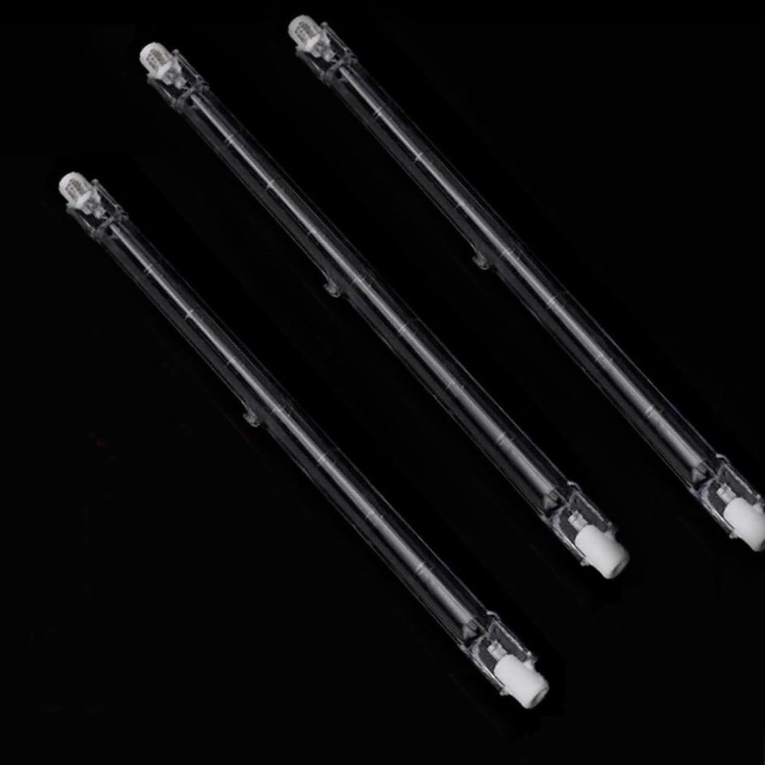 R7S 254mm 1000W Halogen Bulb R7S Base J-Type Linear Double Ended Floodlight Bulb J254 R7S 1500W 220-240V Dimmable 6PC 120V-1000W