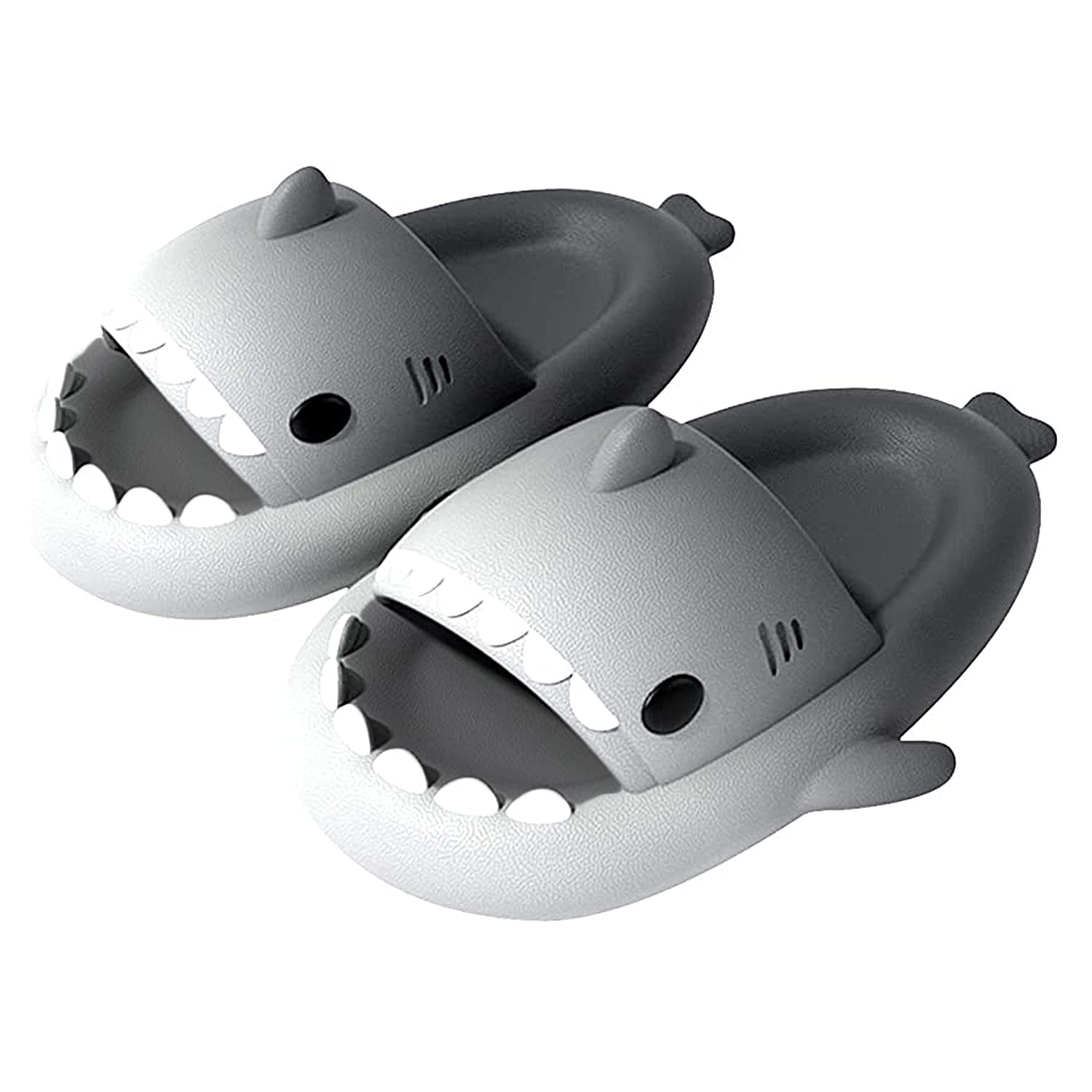 GULAKY Cloud Shark Slides Pillow Slippers Damen /Herren Hausschuhe Unisex Badeschuhe für Sommer