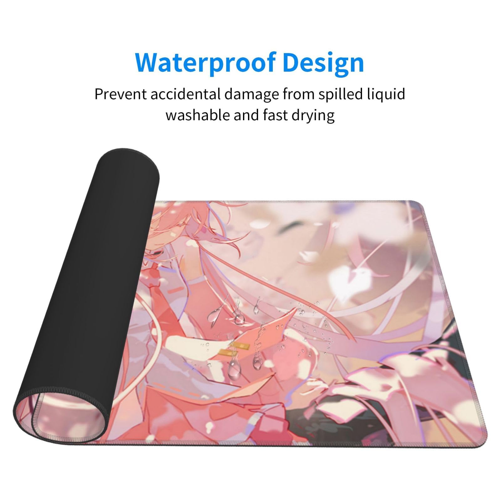 Amazon.co.jp：デスクマット 初音ミク 桜ミク 大型 デスクパッド