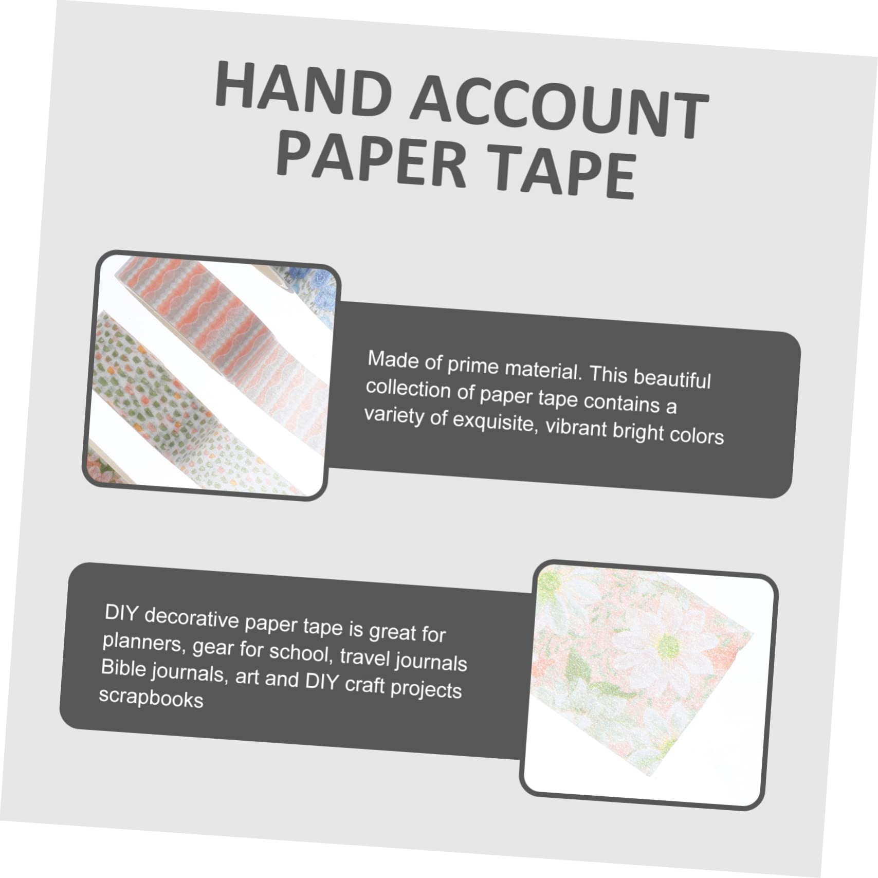 Tofficu 51rollen Selbstklebendes Washi Tape Mit Floralen Mustern Für Kreative -projekte Dekorative Klebebänder Für Handaccounts Scrapbooking Und Journaling Pro Rolle