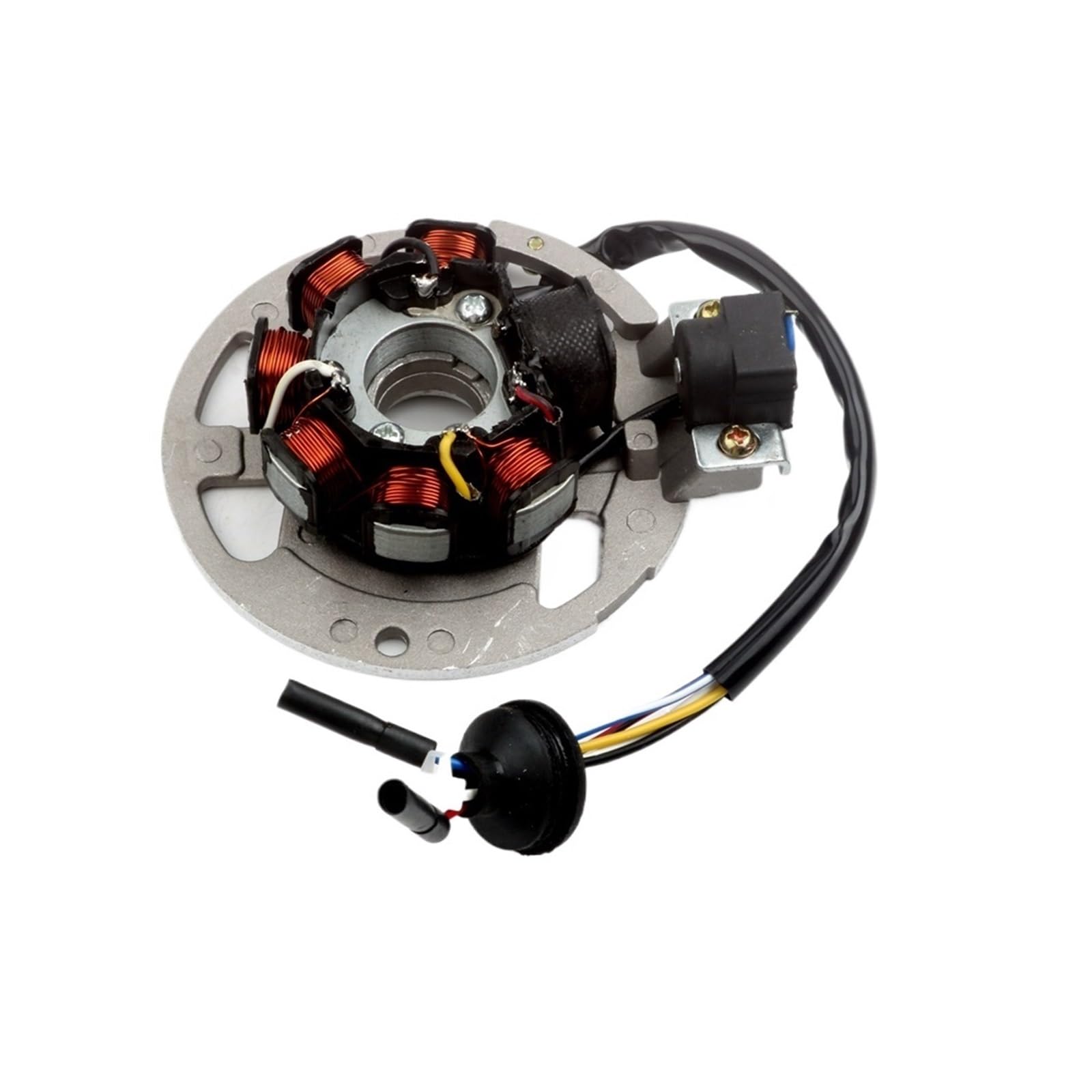 Bobine de stator d'allumage 1PE40QMB 50cc | Pièce alternateur pour scooter LJ50QT-K 2T 7 bobines