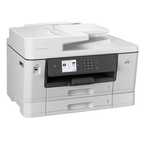 BROTHER MFC-J5740DW Wireless Colour Inkjet Printer |A4 4-in-1 (Print/Copy/Scan/Fax) | Wi-Fi/USB/NFC | A3 Print |8.8cm LCD Screen, UK Plug - Image 8