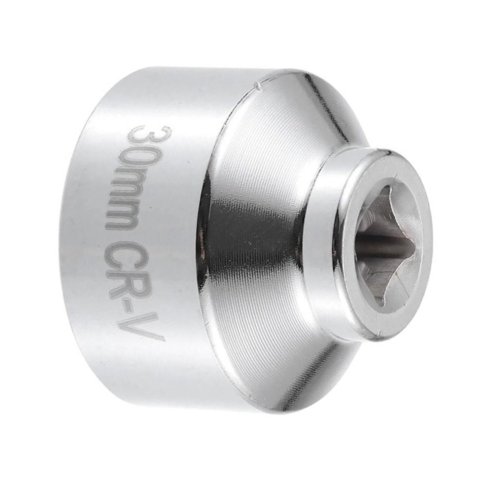 Hsioluted 30Mm Socket Wrench Steel Construction Square Drive Cap Wrench Socket Set Tool Removal Tool