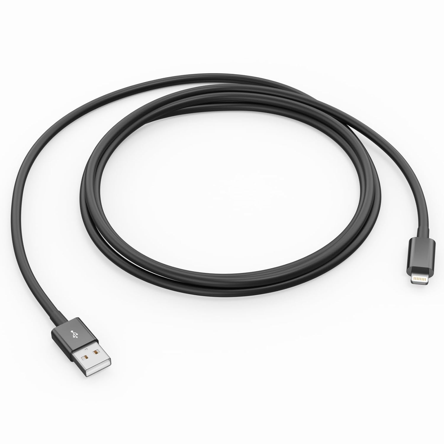 Snisre Car Carplay Cable, USB A to Lightning Cable 3FT Compatible with iPhone 14 13 12 11 Pro Max XR XS X Charger Cord，Car Charging Cord（Black）