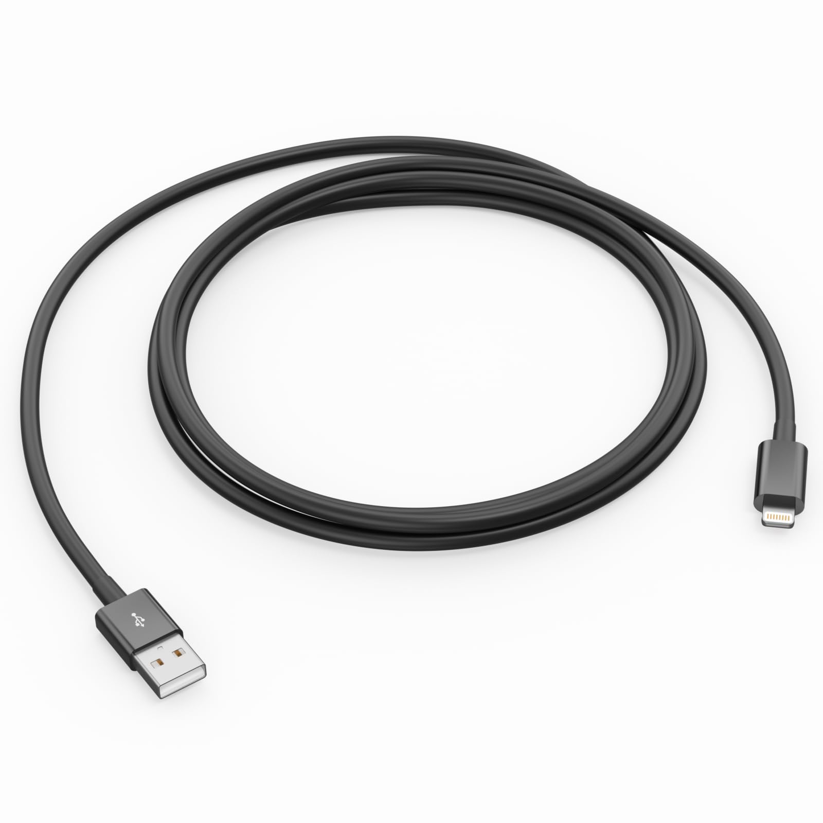 Snisre Car Carplay Cable, USB A to Lightning Cable 3FT Compatible with iPhone 14 13 12 11 Pro Max XR XS X Charger Cord，Car Charging Cord（Black）