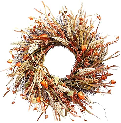 Couronne d'automne de porte d'entrée 62 cm pour décoration de mariage