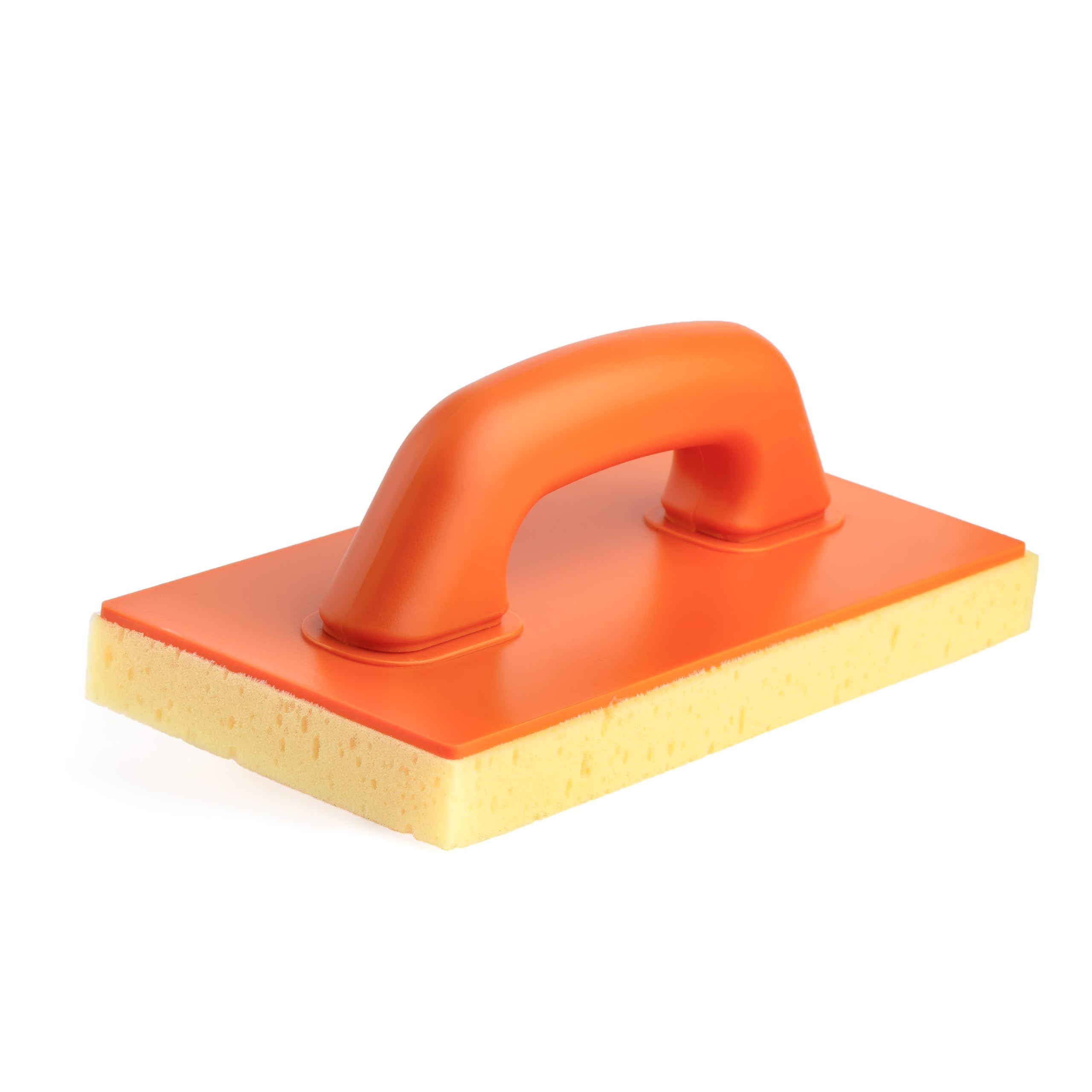 Mivos Frattazzo in Plastica per Lavaggio Piastrelle con Spugna da 25 mm - Tavoletta Lavapavimenti con Spugna - Con Rivestimento in Spugna Idroponica - Per Fughe e Stucco