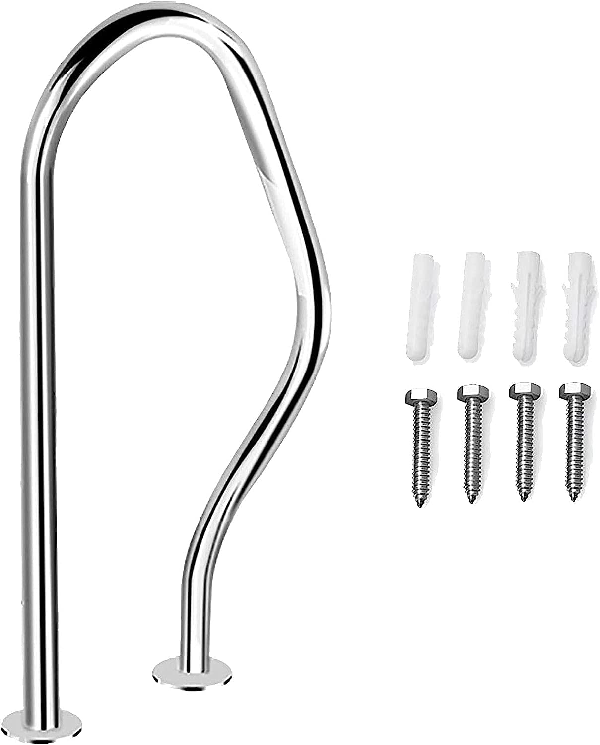Main courante de piscine inox 304 pour sécuriser votre bassin de jardin