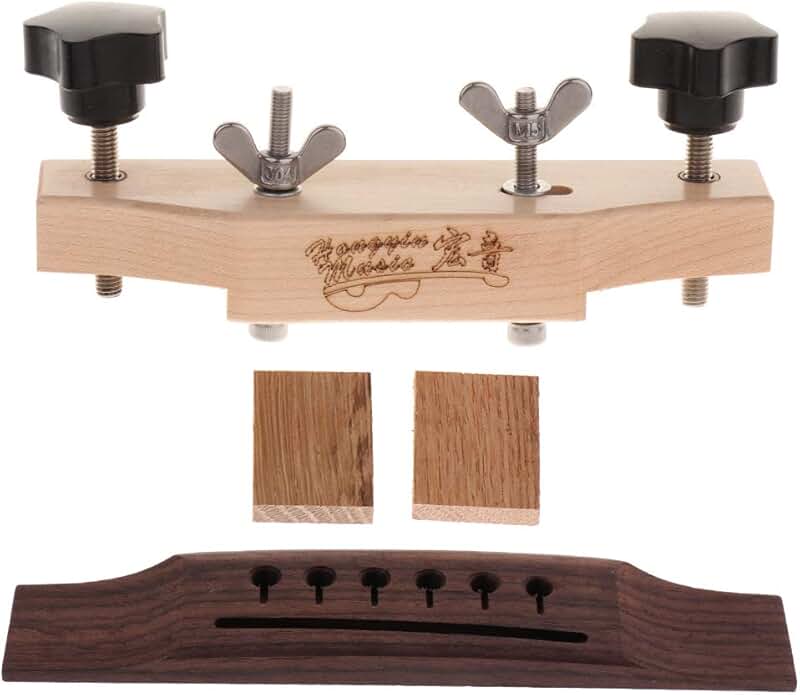 acoustic guitar bridge clamp