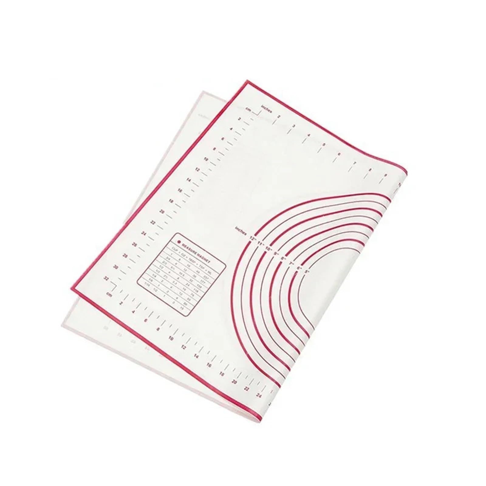 Tapete Antideslizante para Masa Bandeja de silicona for hornear resistente al calor, reutilizable, for horno, antiadherente, for repostería(60x40cm)