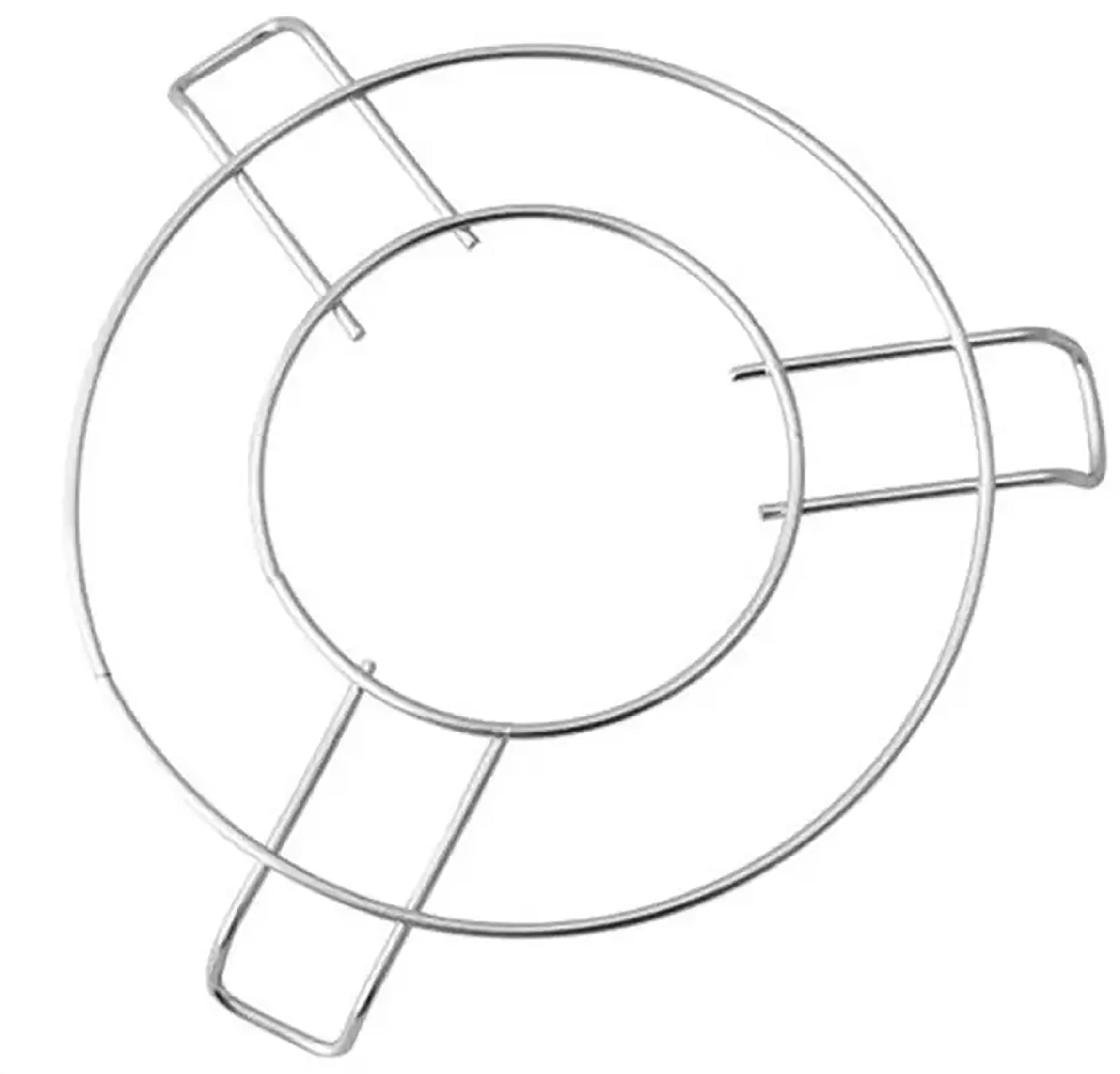 IDEAL PRIME Heavy Gauge Stainless Steel Trivets (5 Pieces) Steel Cooker Steamer Hotpot Stand Casserole Stand Round Table Ring Tableware Pack of 5 4