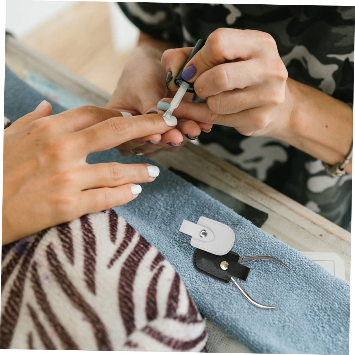 STOBOK 30pezzi Scissor Protectors Per Manicure Coperture Protettive Per Forbici e Tronchesine Per Uso Domestico e Professionale Facile Da Usare e Per Amici