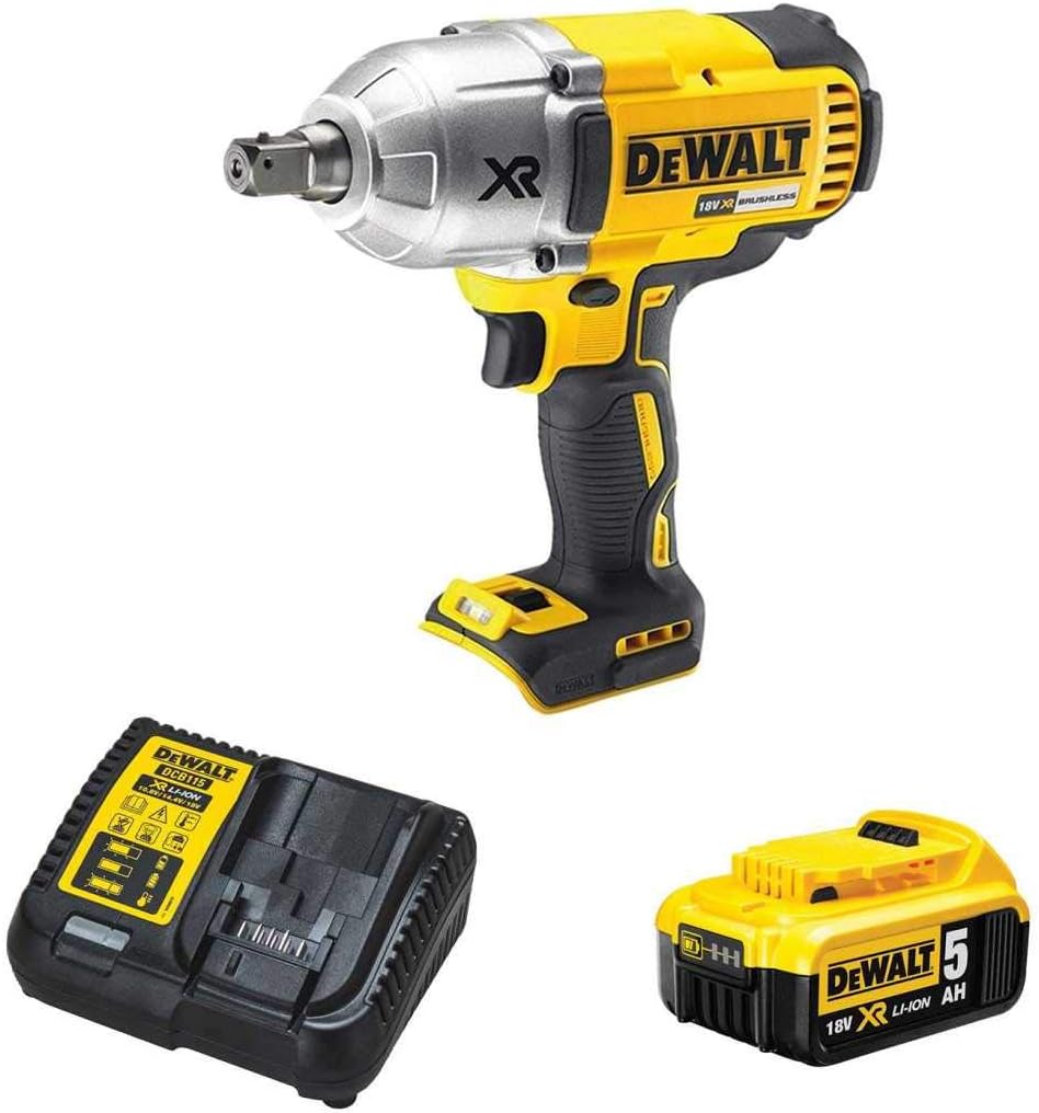 Dewalt DCF899P1-SK (DCF899 + 1 battery de 5,0Ah + charger DCB115 + Carton box)