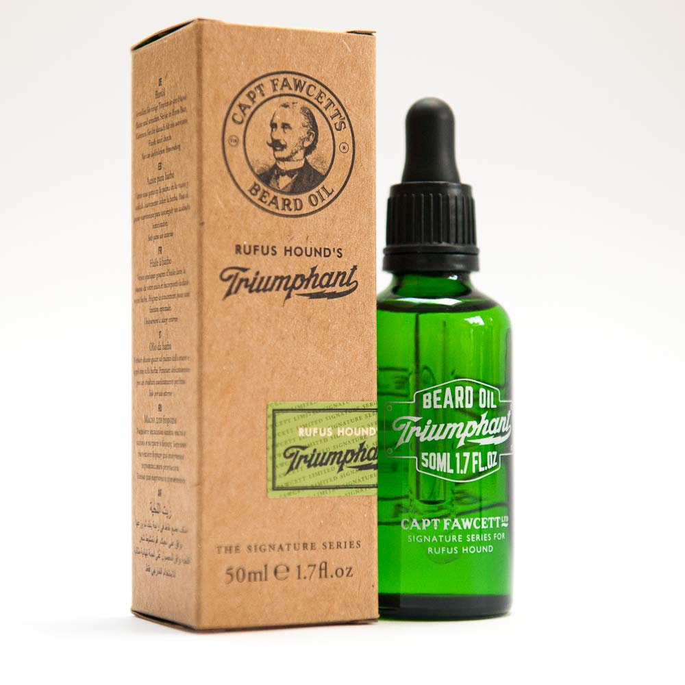 CAPTAIN FAWCETT Olej do brody Rufus Hound's Triumphant olejek do brody 50 ml