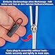Reißverschluss Anhänger zur Reparatur, 2 Stück, aus Metall, in Schwarz, Ersatz Zipper für Reissverschluss, RV Schieber für Mantel, Koffer, Jeans, Tasche, Reißverschlussanhänger Puller Laschen