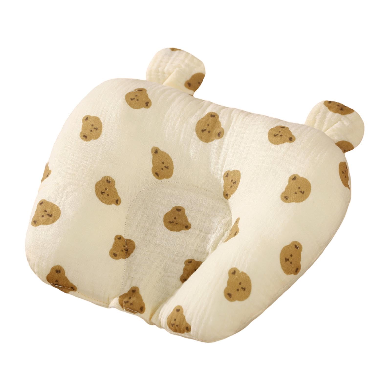 Baby Pillow Newborn, Baby Neck Pillow, Upgraded Support Pillows, Toddler Travel Pillows, Toddler Neck Support Pillowcase for Carseat, Newborn Neck Support for Car Seat