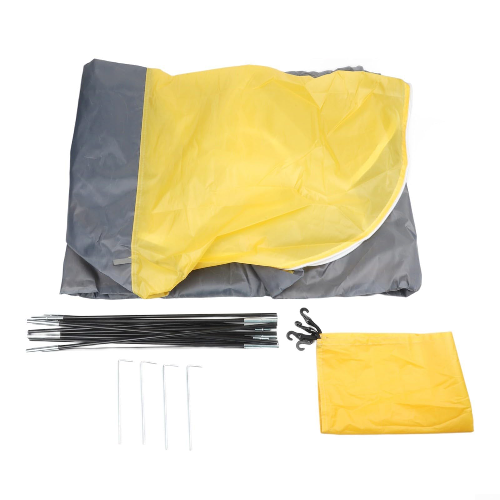 Tenda da campeggio impermeabile per 1-2 persone, leggera tenda da trekking con ventilazione e protezione antipioggia per escursioni all'aria aperta