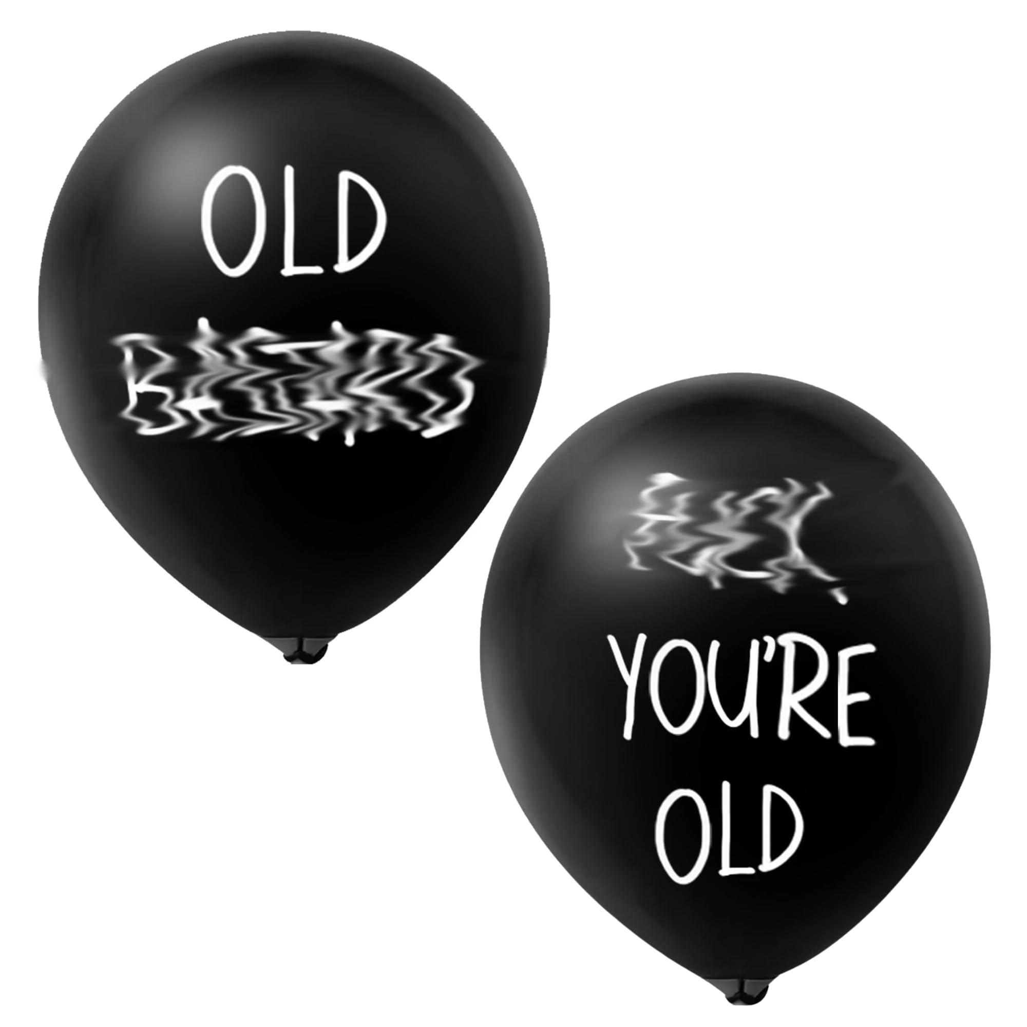 Abusive Funny Adults Birthday Balloons Set Of 20 Party Baloons | Desertcart  Seychelles, image size:2000x2000