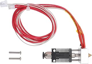 Baluue 3D Printer Extruders Hotend Kit, 3D Printer Assembled, 0.4mm Nozzle Compatible for Anet ET4 (Mixed Color)