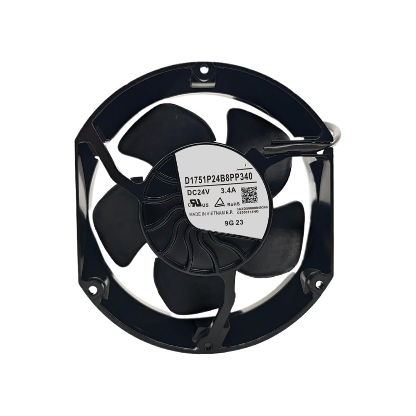 UITGVDQAT D1751P24B8PP340 Cool Fan 24VDC 3.4A ABB880/580 Inverter Fans