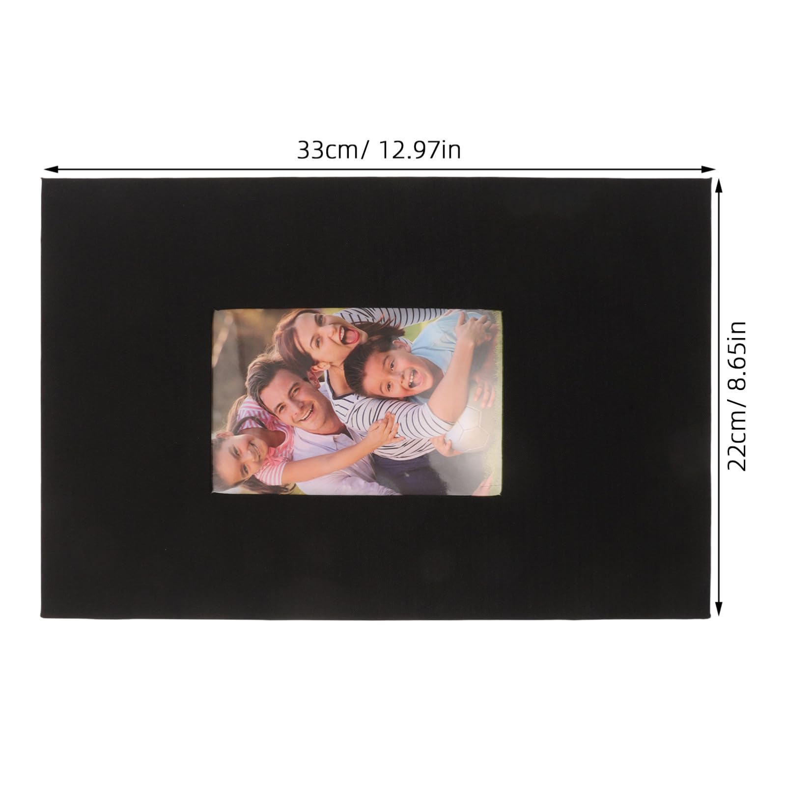 Operitacx Album fotografico 4x6: 300 foto, copertina in lino, con spazi per appunti - Grande album di famiglia per matrimoni, anniversari e conservazione domestica.