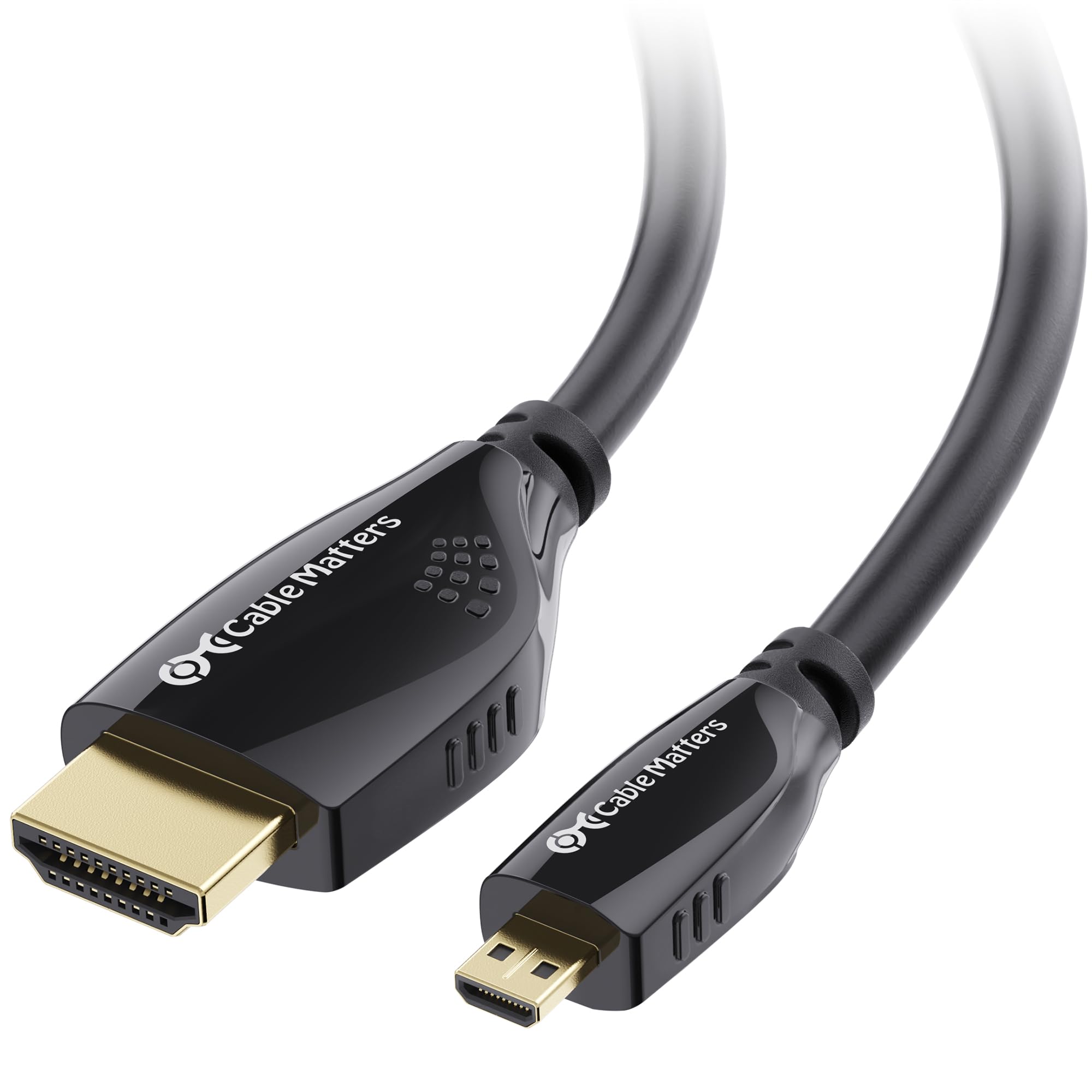 Cavo Micro HDMI A HDMI Ultra Sottile 0,3 M – Morbido, Flessibile, Supporta 4K@60Hz E 18Gbps, Per GoPro, Raspberry Pi 4 E Fotocamere Sony/Canon - 3