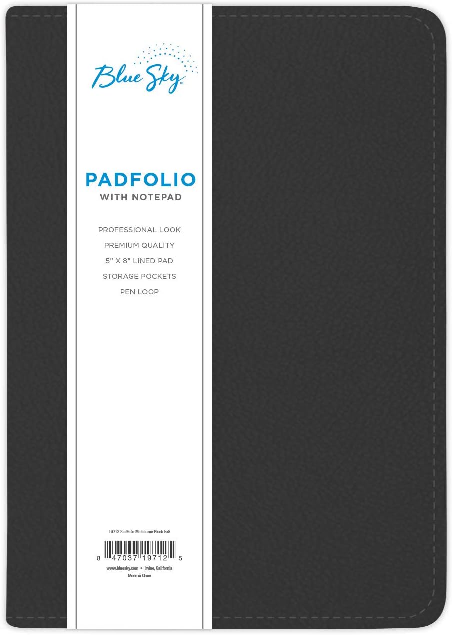Blue Sky Professional Padfolio, 5" x 8"