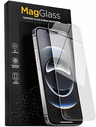 magglass for iPhone 17 Pro Max Screen Protector, 6.9" Toughened Tempered Glass with Easy-installation Applicator 2-Pack