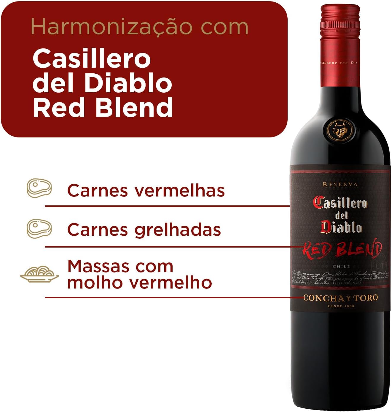 Concha y Toro Casillero Del Diablo Red Blend 750ml