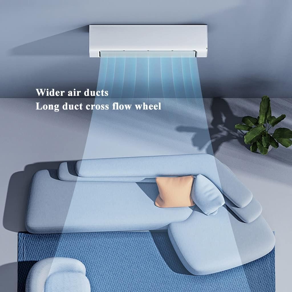 USB oplaadbare torenventilator, draagbare bladloze oscillerende bureauventilator, wandventilator voor slaapkamer/kantoor/thuis, Wiatrak Elektryczny