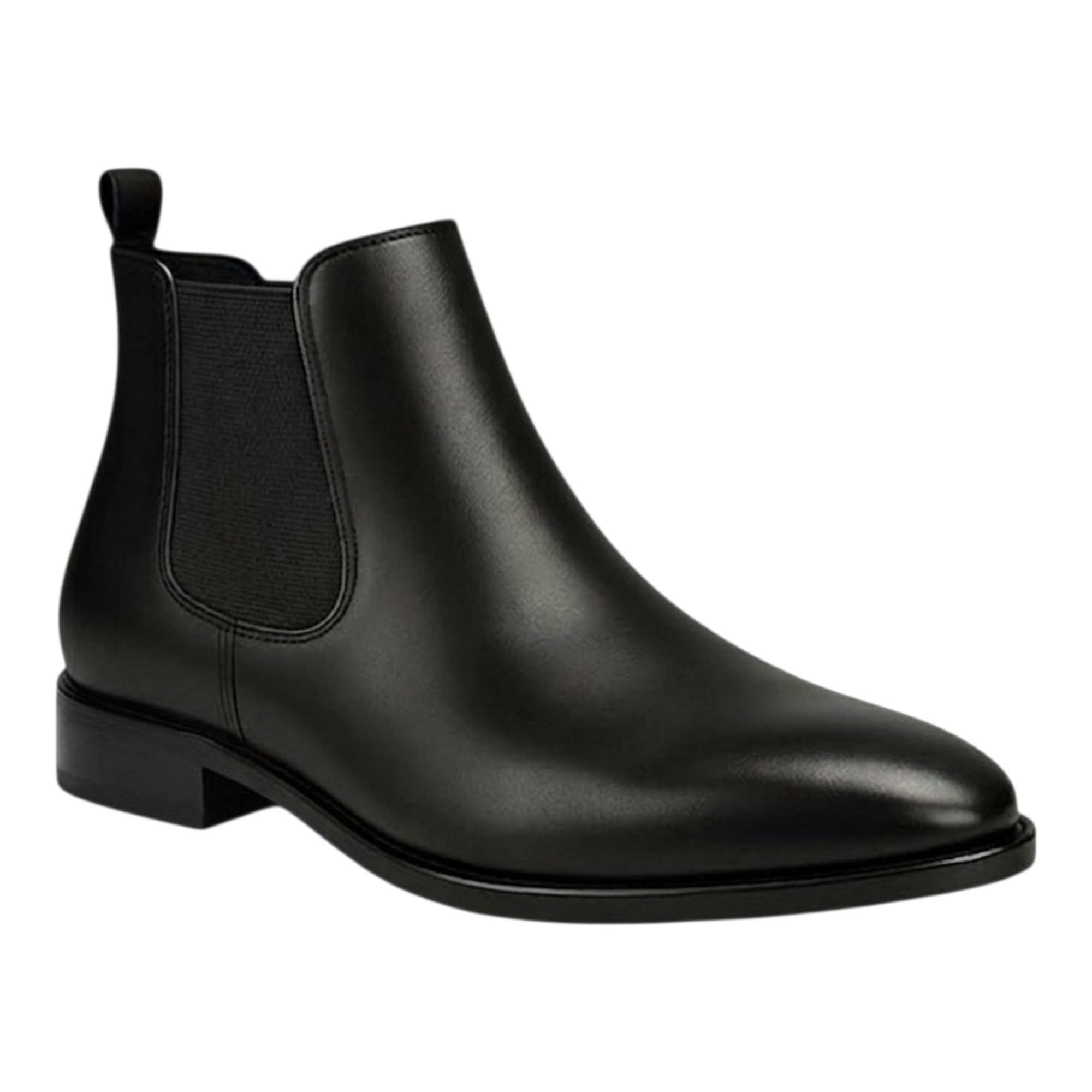 Feel Steps Shoe Men's Slip On Fashion Chelsea Boots | High Tops, Soft Cushioned Insole, Comfortable Fit, Trendy, Stylish Boots Black UK 6-image-41