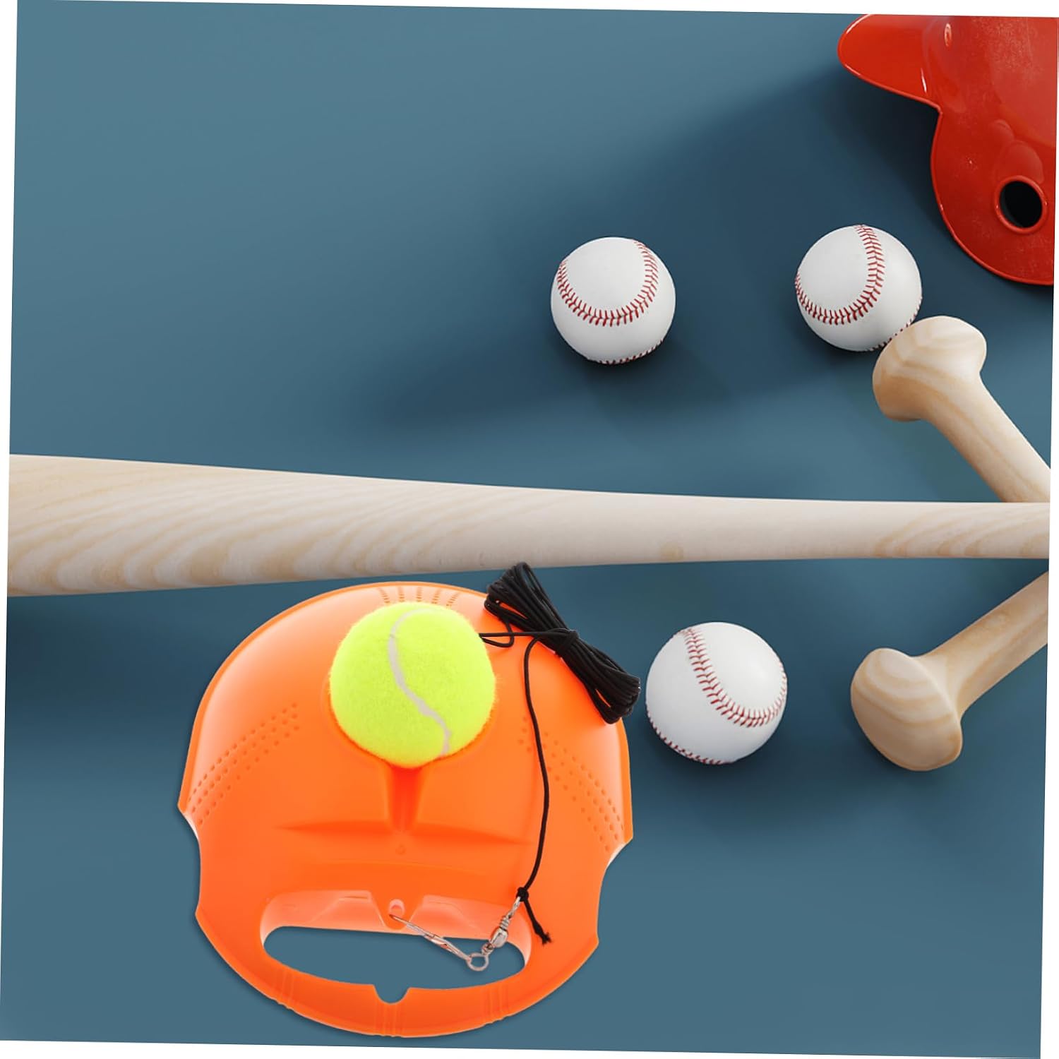 1set Rebound Tennis Trainer with String Portable Self-Training Equipment for Technique Improvement for Beginners and All Skill Levels