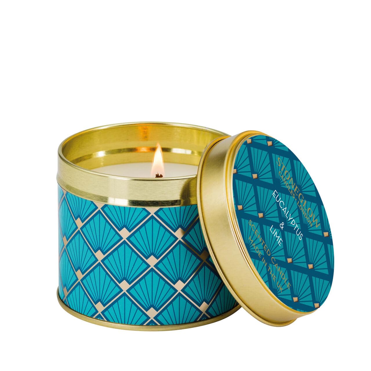 Stoneglow - Seasonal Collection - Eucalyptus & Lime - Candle Tin