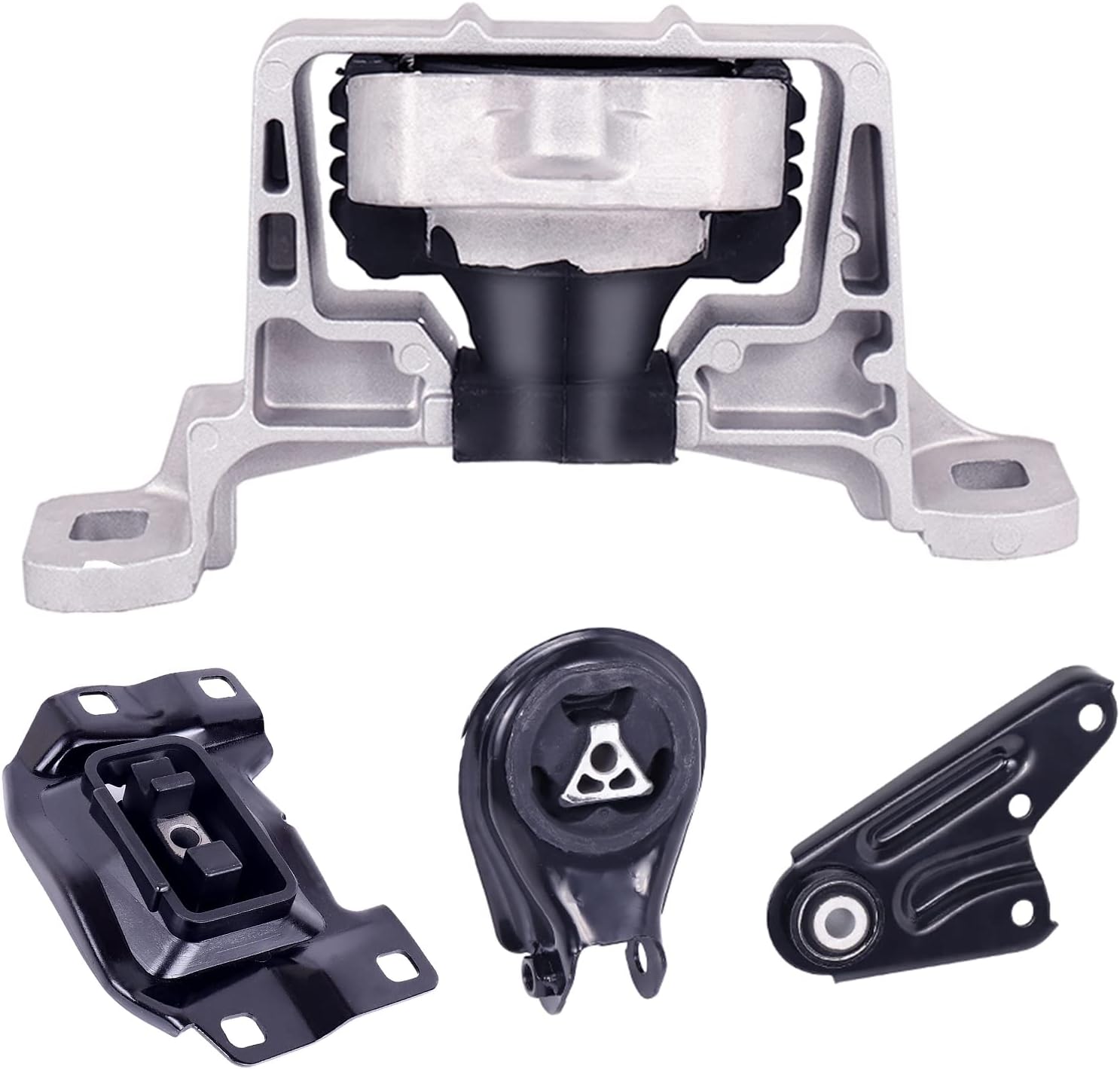 Engine Motor Mount Set - Compatible with Fits for 2004 2005 2006 2007 2008 2009 Mazda 3 2.0L 4pc, A4402 A4404 A4405 A4418