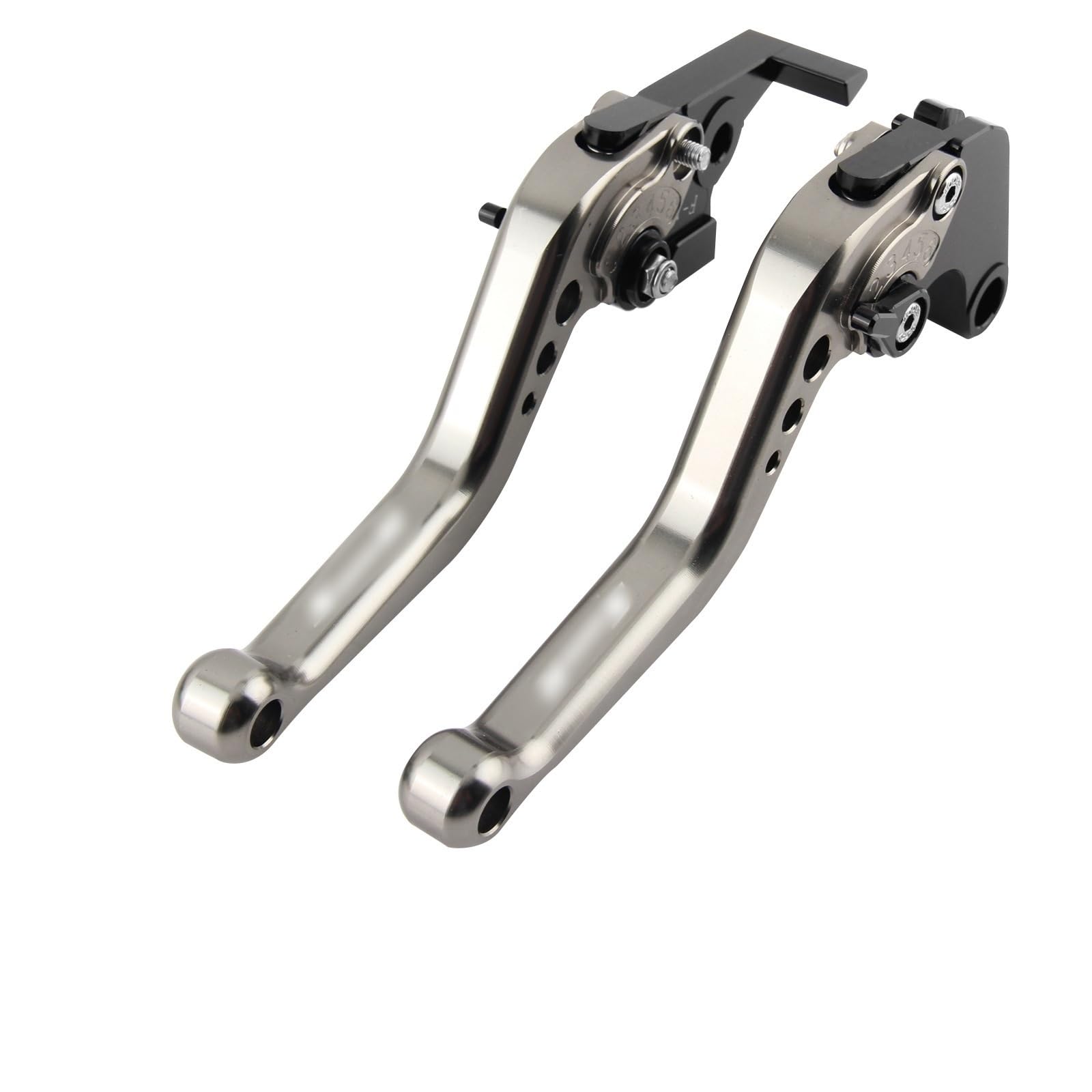 Riderai Grey Motorbike Clutch Levers For Bmw S1000r 2015-2020 Motorcycle Short Brake Clutch Lever Handles(Grey)
