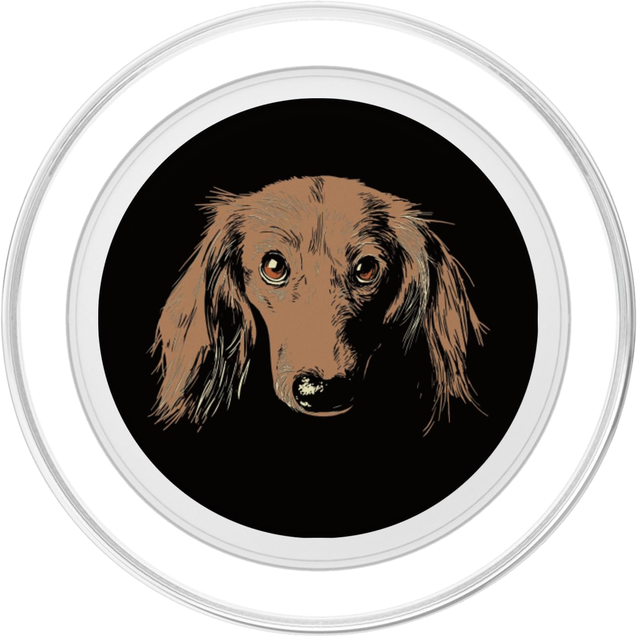 Dachshund PopSockets MagSafe PopGrip for iPhone