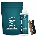 Shoe DP Gel 200ML with Brush Shoe Cleaner Kit for Sneakers and White Shoes with Cleaning Brush Premium Sneaker Cleaner Kit for Leather Sports Casual Shoes for Men and Women Deep Cleaning Shoe Care gallery image