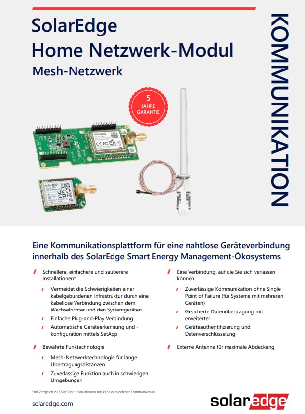 Solar Edge ENERGY NET CONNECTION ENET-HBNP-01 (0% MwST. nach §12 Abs. 3 UStG)