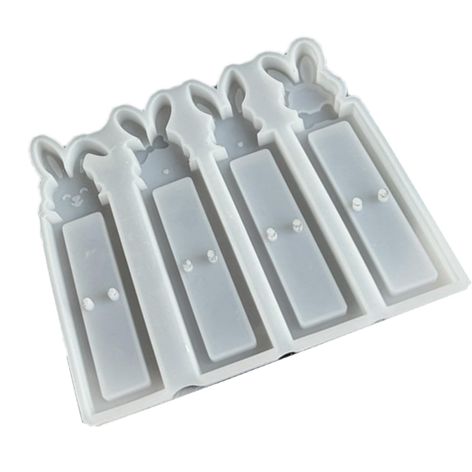 Kalttoy Easters Rabbits Molds Plasters Molds Gift Box Silicone Chocolate Holder Castings Epoxy Resin Easters Rabbits Gift Box Silicone
