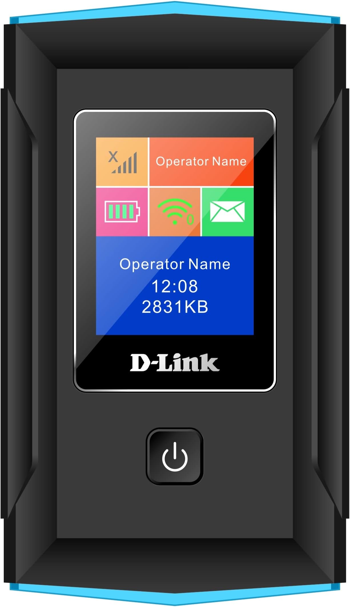 DWR-933 4G+ LTE-Advanced Cat 6 Wi-Fi Hotspot, 300 Mbps, Portable, Battery-Powered Up to 14 Hours, Dual-Band Wireless AC1200, Unlocked