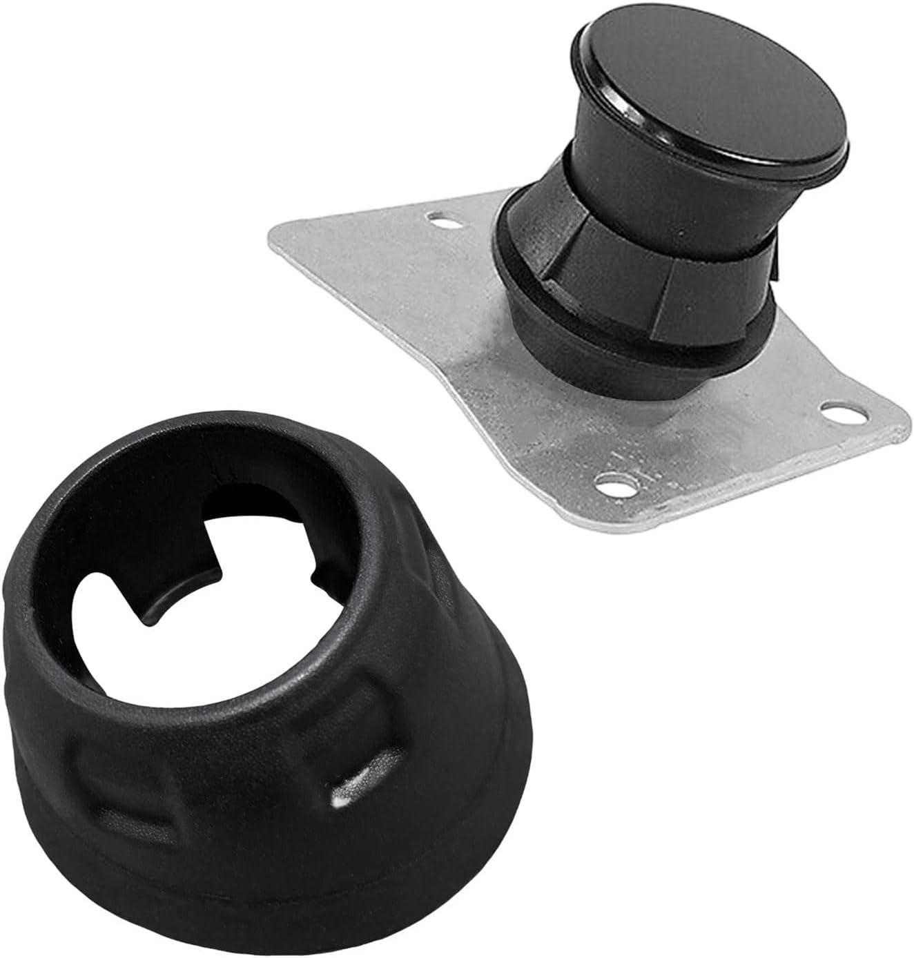 Rear Side Door Bumper Reinforcement Holder Secure Outer Support with Bumper Stop Cover Fits For Ford Transit 150 250 350 350HD 2015 2016 2017 2018