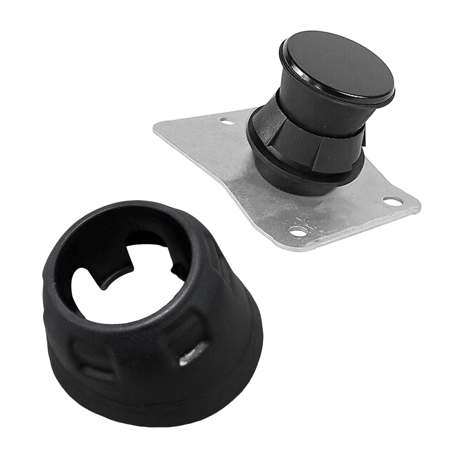 Rear Side Door Bumper Reinforcement Holder Secure Outer Support with Bumper Stop Cover Fits For Ford Transit 150 250 350 350HD 2015 2016 2017 2018