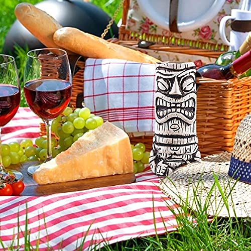 THATA Tiki Bekers, Tiki Mok van keramiek, cocktailbeker, innovatieve Hawaiiaanse Tiki-beker, cocktailglazen - Tiki Bar… - Afbeelding 4