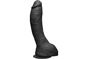 Merci The Perfect P-Spot Dildo 9.5 Inch - ULTRASKYN - for Adults Only, Black